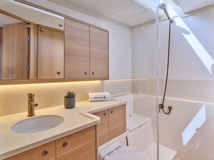 Omikron Yachts OT60 Owners Cabin bathroom